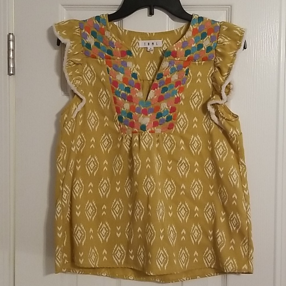 Boutique Blouse Size Small